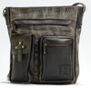 Zeri Leather Messenger Bag