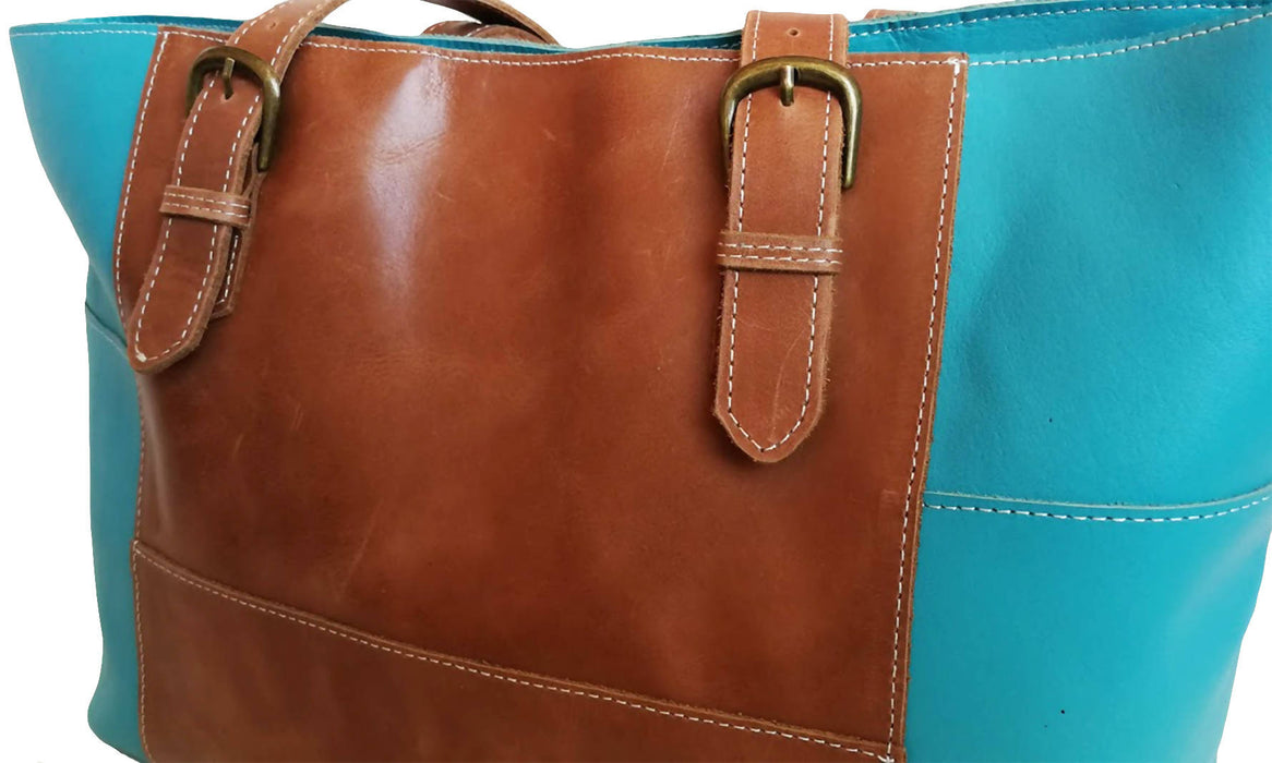 Zeri Tote bag, Full Grain Ethiopian Leather