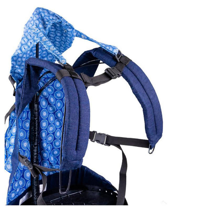 African Baby Carrier Denim-Shweshwe Original (Simple, Light weight for all occasions)