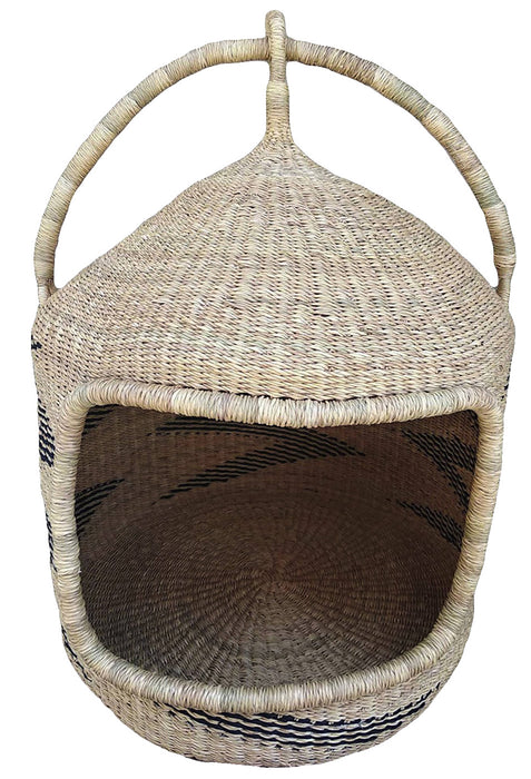 AfricanheritageGH Handmade Authentic Luxury Cat Bed