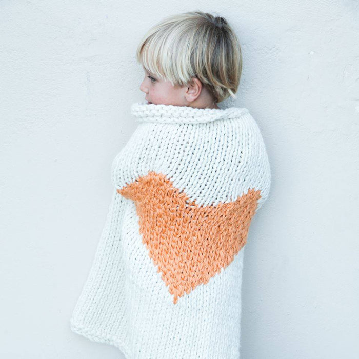 Blankets From Africa Heart Luxury Knitted Baby Blanket