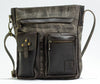 Zeri Leather Messenger Bag