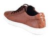 Diomande Men's Genuine Ostrich Leather Sneakers