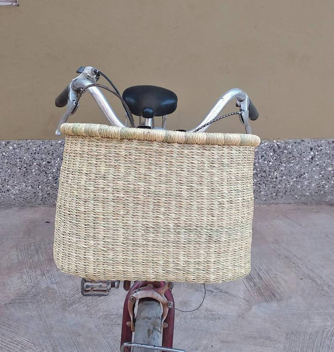 AfricanheritageGH Handwoven Bicycle Basket