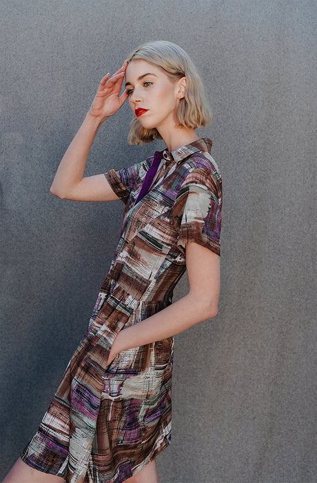 Danielle Frylinck Fortune Dress - Limited Edition Printed Shirt Dress