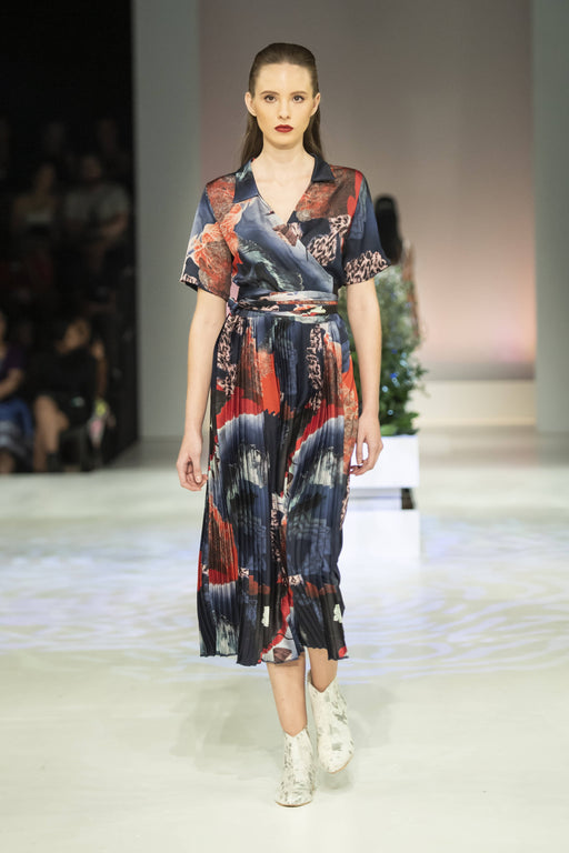 Danielle Frylinck Andrina Satin Dress - Limited Edition For The Runway 2020 SA Fashion week