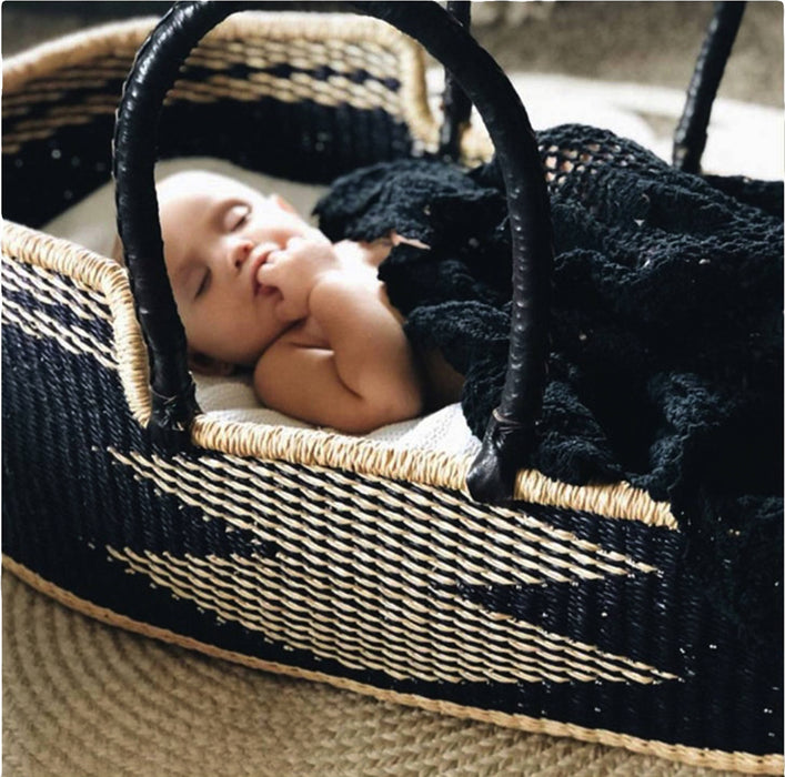 AfricanheritageGH Moses Basket Baby Bed, Baby Bassinet