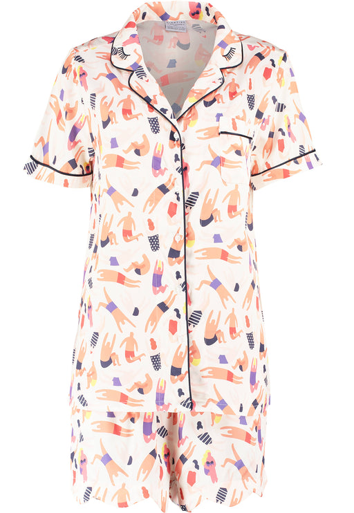 Nightire Organic Bamboo Pyjama Set - Swim School