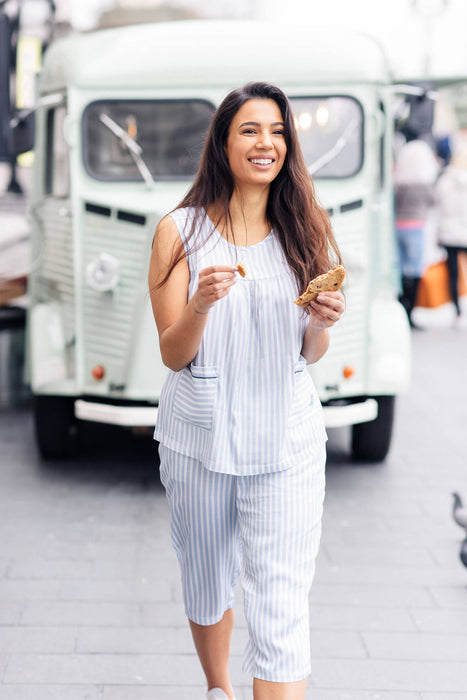 Nightire Organic Bamboo Pyjama Set - Simple Stripe