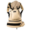 African Baby Carrier Denim-Shweshwe Deluxe (Carrier includes all accessories. carry bag, detachable moonbag)