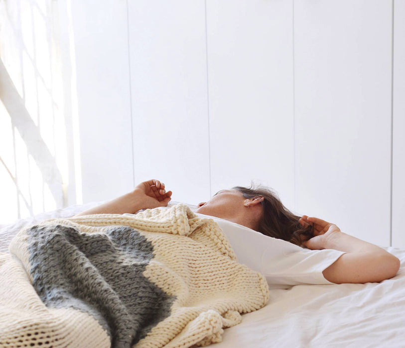 Heart Luxury Knitted Throw Blanket
