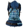 African Baby Carrier Denim Banana Leaf Deluxe (Carrier includes all accessories. carry bag, detachable moonbag)