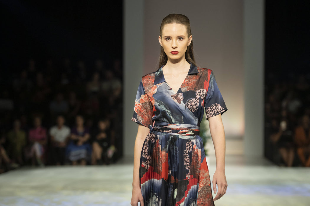 Danielle Frylinck Andrina Satin Dress - Limited Edition For The Runway 2020 SA Fashion week