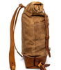 Brothers & Son The Pioneer Busveld Tan Canvas and Leather Backpack