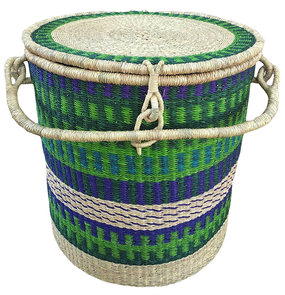 AfricanheritageGH Handmade Laundry Basket