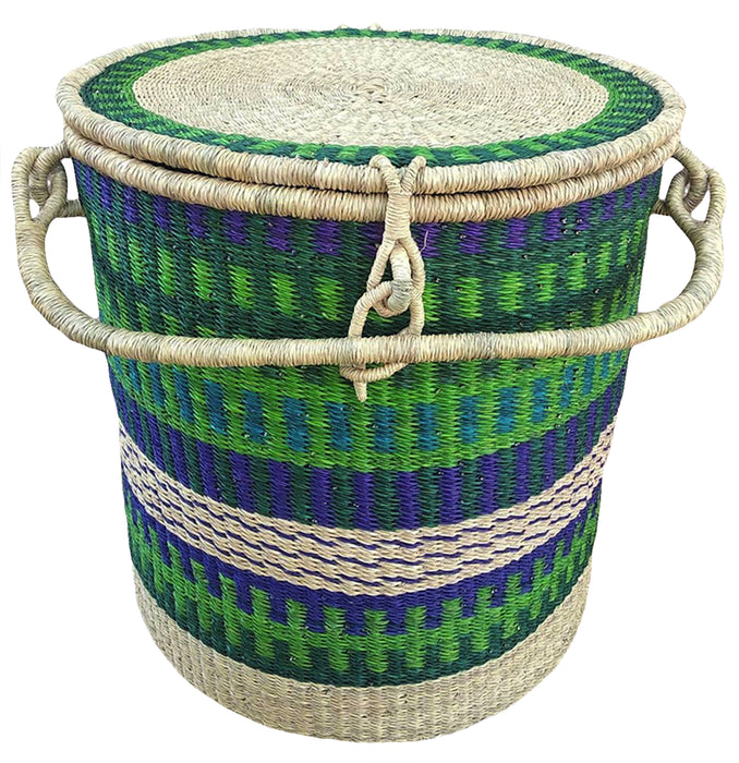 AfricanheritageGH Handmade Laundry Basket