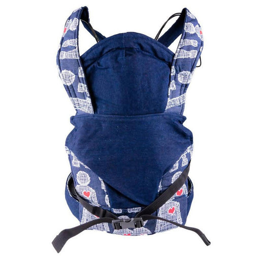 African Baby Carrier Newborn, Denim