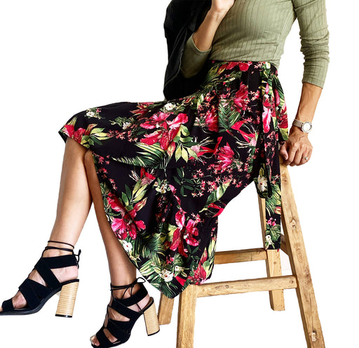 Ella Sol Gigi Ruffle Wrap Skirt