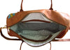 Root in Style Genuine Leather Duffle Bag
