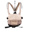 African Baby Carrier Newborn, Denim Shweshwe