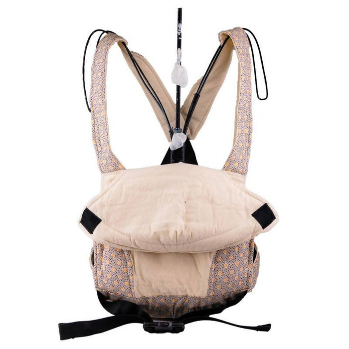 African Baby Carrier Newborn, Denim Shweshwe