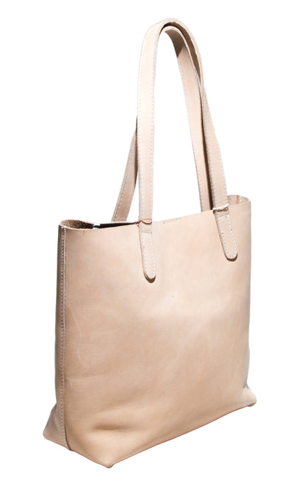 Diomande Genuine Leather Shopper Handbag