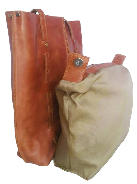 Zeri Messenger bag Full Grain Ethiopian Leather