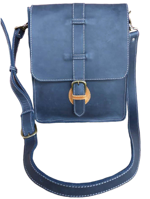 Zeri Messenger Unisex Bag, Full Grain Ethiopian Leather