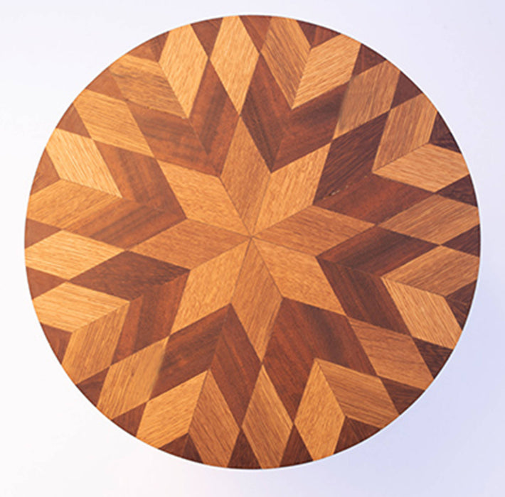 Kaowa Design Wooden Mosaic Table, Sunflower 40