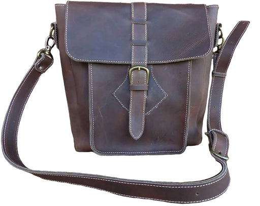 Zeri Messenger Unisex Bag, Full Grain Ethiopian Leather