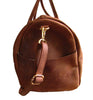 Root in Style Genuine Leather Duffle Bag