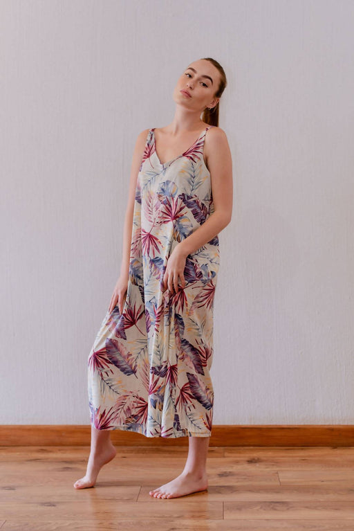 Danielle Frylinck Lightweight Luxuriously Soft Rayon Linen Summer Dress