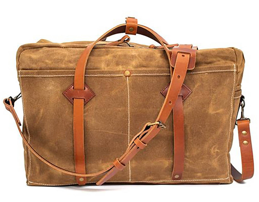 Brothers & Sons The Research Briefcase - Bushveld Tan