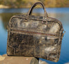 Zeri Genuine Leather Laptop Bag