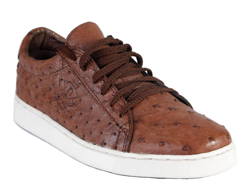 Diomande Men's Genuine Ostrich Leather Sneakers