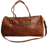 Root in Style Genuine Leather Duffle Bag