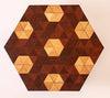 Kaowa Design Wooden Mosaic Table, Beehome 60