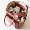 Mally The Bambino Leather Diaper Backpack