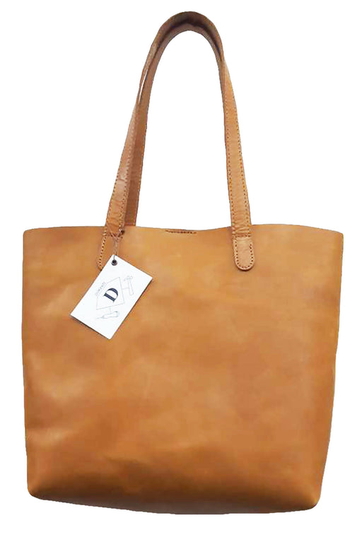 Diomande Genuine Leather Shopper Handbag