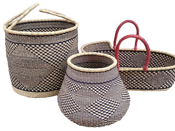 AfricanheritageGH Moses Basket Baby Bed, Baby Bassinet & Laundry Baskets