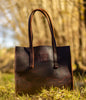 Zeri Leather Tote Bag