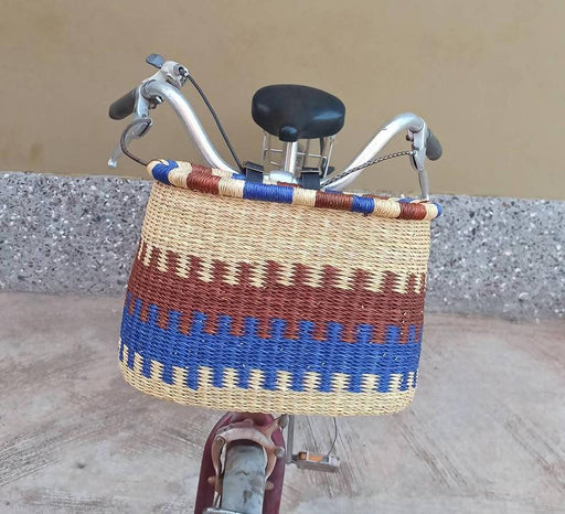 AfricanheritageGH Handwoven Bicycle Basket