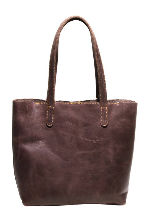 Diomande Genuine Leather Shopper Handbag