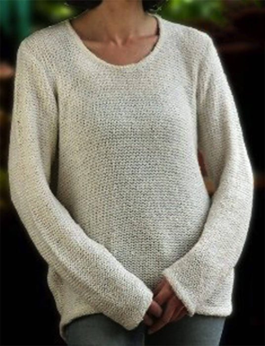 Cotton Girls Handcrafted Sweater