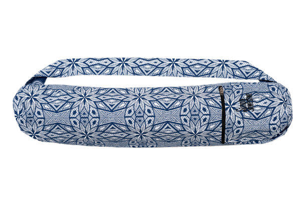 Simply Shweshwe Yoga Mat Bag, Aztec Blue