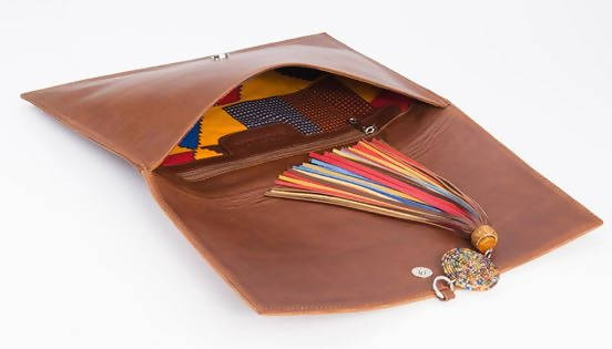Nanita & Co Genuine Leather Envelope Clutch Bag