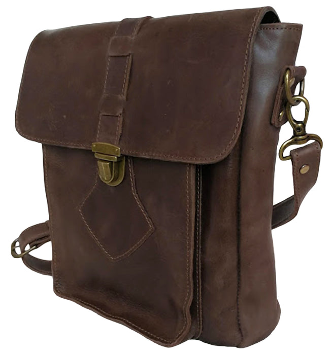 Zeri Messenger Unisex bag, Full Grain Ethiopian Leather