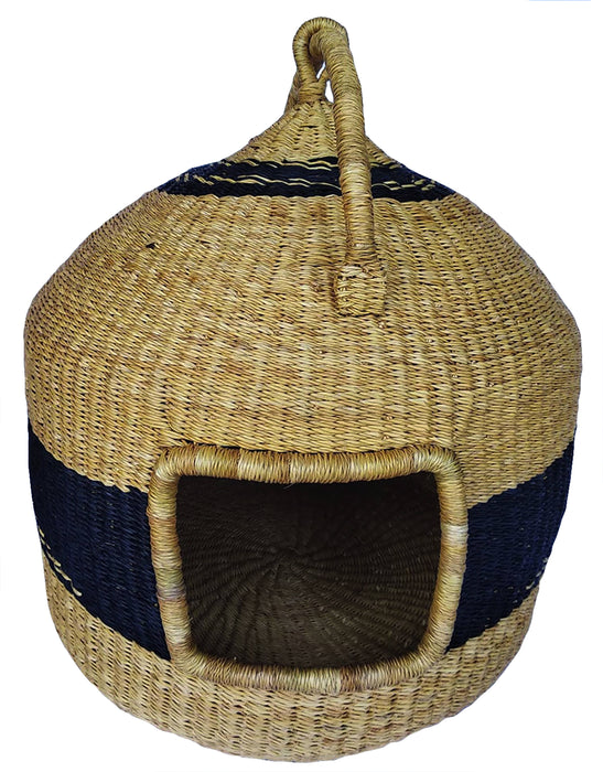 AfricanheritageGH Handmade Authentic Luxury Cat Bed