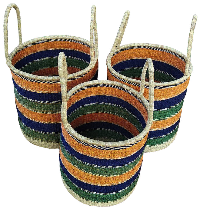 AfricanheritageGH Handmade Laundry Basket