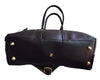 Root in Style Black Leather Women's Handbag